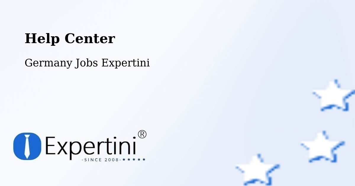 Help Center – Achstetten - Germany Jobs Expertini